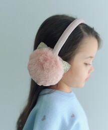 green label relaxing(グリーンレーベルリラクシング)の<Rockahula Kids>キャット型 イヤマフ / Cat Earmuffs / キッズ(イヤーマフ)