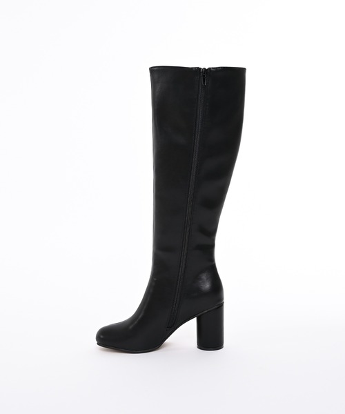 Narcissus（ナルシス）の「ロングブーツ/ラウンド/フルジップ（ブーツ・レディース・ブラウン/ブラック・LL/L/M）」の4枚目の写真