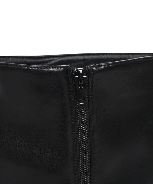 Narcissus（ナルシス）の「ロングブーツ/ラウンド/フルジップ（ブーツ・レディース・ブラウン/ブラック・LL/L/M）」の7枚目の写真