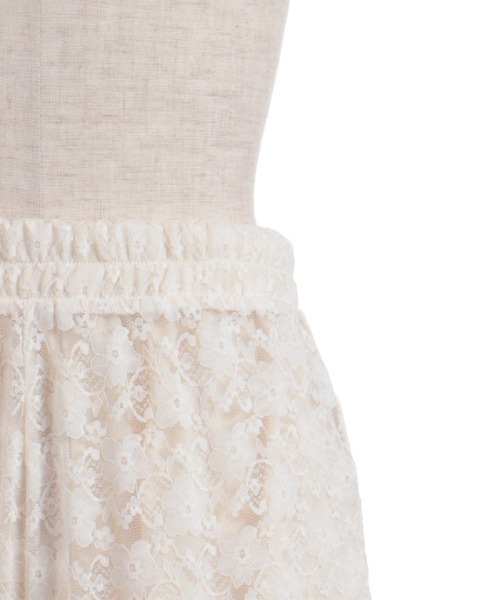 axes femme（アクシーズファム）の「ペチ付きレースパンツ（その他パンツ・レディース・ブラック/キナリ・FREE）」の10枚目の写真