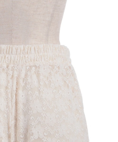 axes femme（アクシーズファム）の「ペチ付きレースパンツ（その他パンツ・レディース・ブラック/キナリ・FREE）」の15枚目の写真