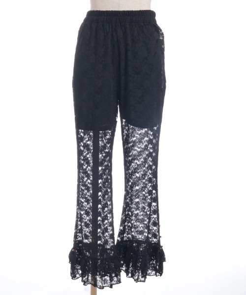 axes femme（アクシーズファム）の「ペチ付きレースパンツ（その他パンツ・レディース・ブラック/キナリ・FREE）」の16枚目の写真