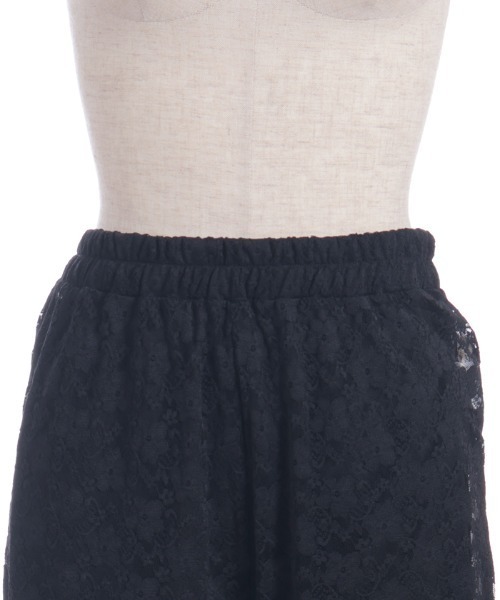 axes femme（アクシーズファム）の「ペチ付きレースパンツ（その他パンツ・レディース・ブラック/キナリ・FREE）」の22枚目の写真