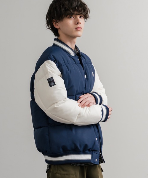 U.S. POLO ASSN. ユーエスポロアッスン PADDED VARSITY JACKET