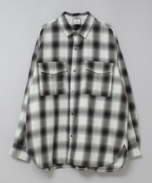 RNA-N | B2925 オンブレーチェックシャツ(シャツ/ブラウス)