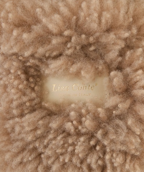 Lisa Conte(リサコンテ)の「【Lisa Conte'】リバーシブルムートンバッグ-AZZURRA(ハンドバッグ・レディース・ベージュ・FREE)」の16枚目の写真