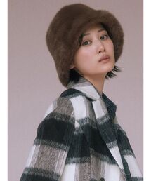 RESEXXY | フェイクファーバケットハット(ハット)