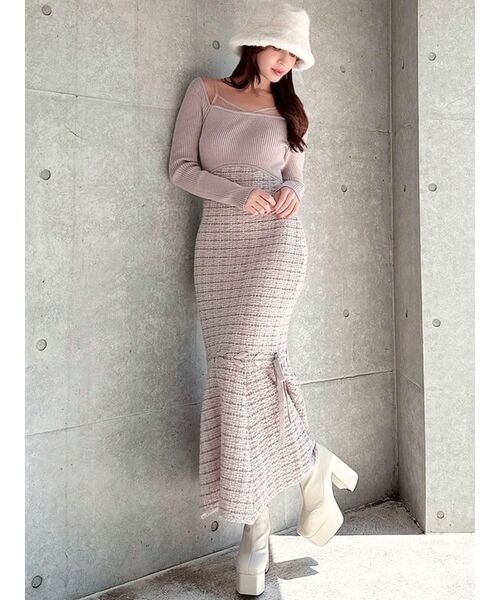 RESEXXY（リゼクシー）の「フェイクファーバケットハット（ハット・レディース・アイボリー/ブラック/ブラウン・FREE）」の14枚目の写真