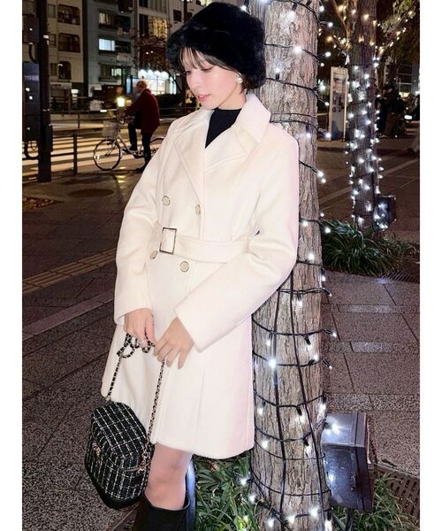 RESEXXY（リゼクシー）の「フェイクファーバケットハット（ハット・レディース・アイボリー/ブラック/ブラウン・FREE）」の17枚目の写真