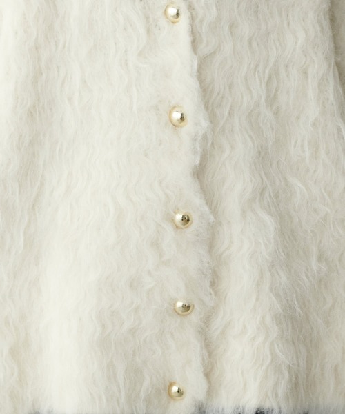 LARUTA（ラルータ）の「【LARUTA】ノーブル起毛加工ニットコート（カーディガン/ボレロ・レディース・ベージュ/ブルー系その他/オフホワイト/チャコールグレー・FREE）」の22枚目の写真