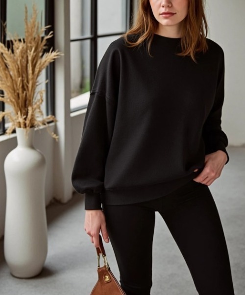cammie(キャミー)の「オーバーサイズスウェット(スウェット・レディース・ホワイト/ブラック/グレー・M/L)」の8枚目の写真