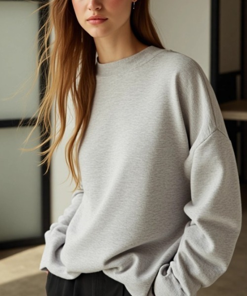 cammie(キャミー)の「オーバーサイズスウェット(スウェット・レディース・ホワイト/ブラック/グレー・M/L)」の15枚目の写真