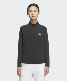 adidas ブラック ハイネック トップス タイト adidas ブラック ハイネック トップス タイト