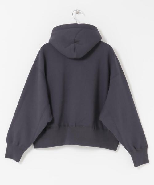 FORK&SPOON（フォークアンドスプーン）の「FORK&SPOON　リサイクル裏毛クロップドフーディー（パーカー・レディース・オートミール/ネイビー/グレー系その他・1）」の21枚目の写真