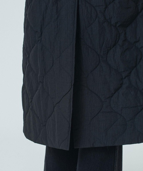 ROSE BUD(ローズバッド)の「(CREOLME)QUILTED LONG COAT(その他アウター・レディース・ブラック/カーキ・S/M)」の9枚目の写真