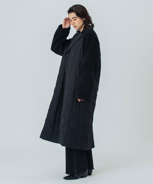 ROSE BUD(ローズバッド)の「(CREOLME)QUILTED LONG COAT(その他アウター・レディース・ブラック/カーキ・S/M)」の15枚目の写真