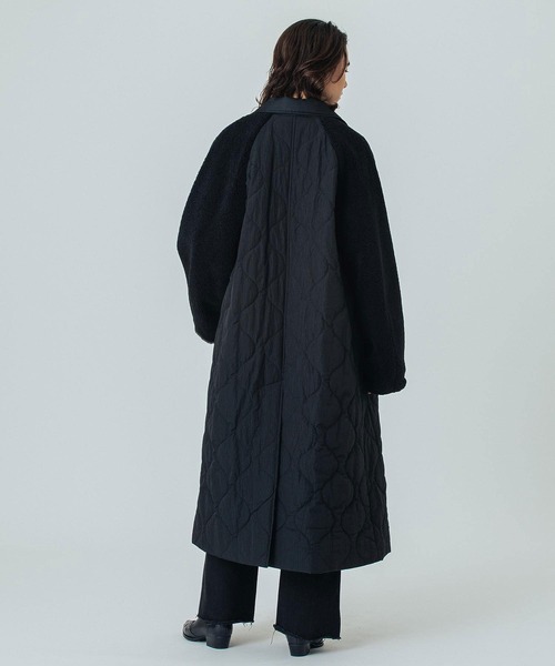 ROSE BUD(ローズバッド)の「(CREOLME)QUILTED LONG COAT(その他アウター・レディース・ブラック/カーキ・S/M)」の16枚目の写真