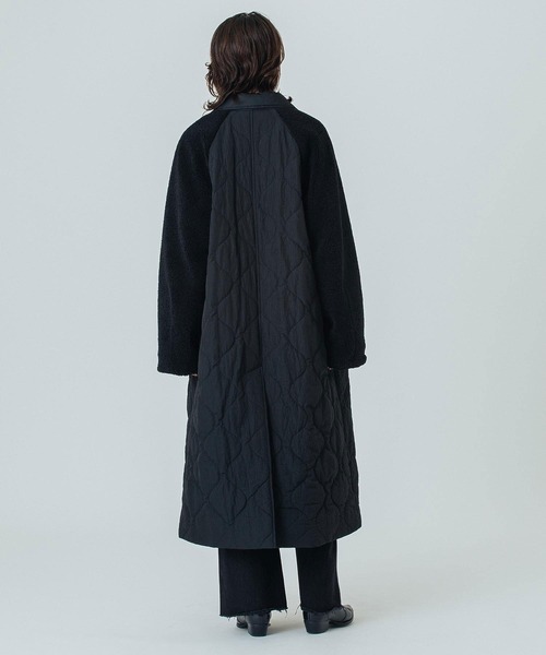 ROSE BUD(ローズバッド)の「(CREOLME)QUILTED LONG COAT(その他アウター・レディース・ブラック/カーキ・S/M)」の17枚目の写真