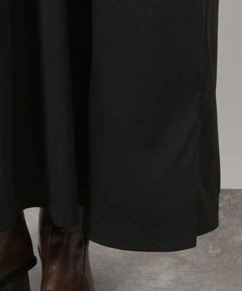 LAKOLE(ラコレ)の「布帛ドッキングニットワンピース / 604893(ワンピース・レディース・杢グレー/テラコッタ/ブラック・FREE)」の19枚目の写真