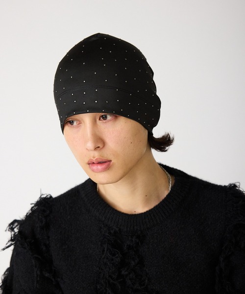 セール】SUPPLIER/サプライヤー Rhinetone Skull Cap Beanie スカル