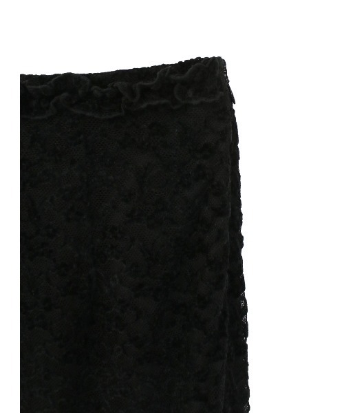 COEL（コエル）の「ベロアレーススカート（スカート・レディース・ブラック/キャメル・38/36）」の13枚目の写真