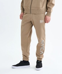 RVCA メンズ NEW BOX WRWB PT セットアップボトムス 【2025年秋冬モデル】/ルーカボンディングスウェットパンツ(SET UP・セットアップ対応可能・空港コーデ)