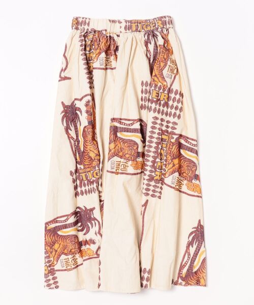 チャイハネ（チャイハネ）の「【チャイハネ】レトパケコーデュロイスカート（スカート・レディース・ベージュ/ブラック/イエロー・FREE）」の6枚目の写真