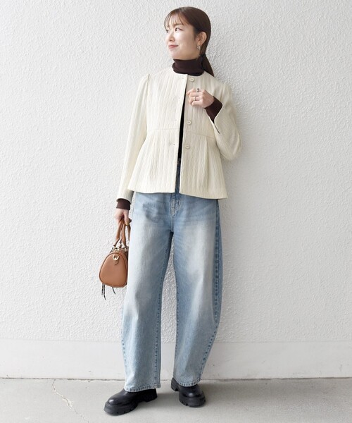 SHIPS any（シップス エニィ）の「SHIPS any:〈手洗い可能〉ジャカード