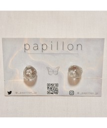 【papillon】つぶつぶサークルイヤリング(MA)