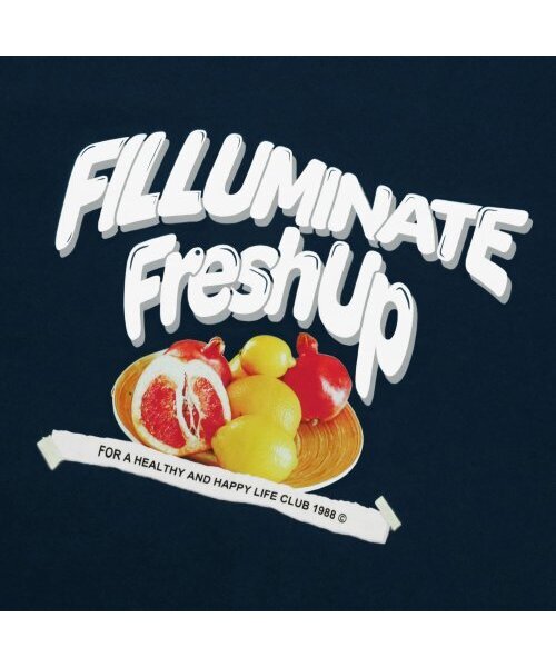 F.ILLUMINATE(フィルミネイト)の「オーバーサイズフルーティジTシャツ-ネイビー(Tシャツ/カットソー・レディース・その他・MEDIUM/LARGE/X-LARGE)」の4枚目の写真