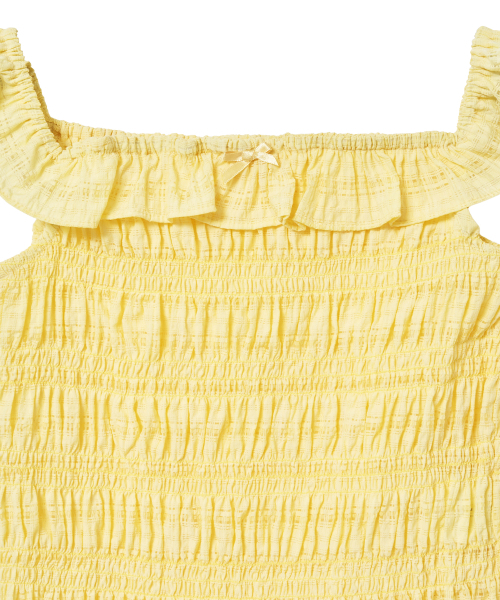 Midnight Move(ミッドナイトムーブ)の「smk top (yellow)(Tシャツ/カットソー・レディース・その他・FREE)」の3枚目の写真