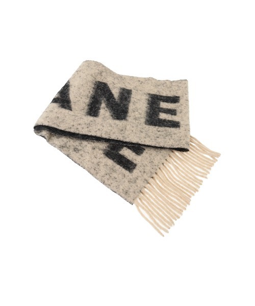 CLANE（クラネ）の「CLANE LOGO MUFFLER（マフラー・レディース・その他・F）」の4枚目の写真