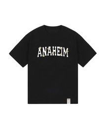 [UNISEX] ANAHEIMロゴフラワースマイルバンファルティ_ブラック