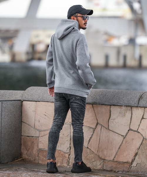 adamsJUGGLER（アダムスジャグラー）の「W/Rヒップベアーフーディー（パーカー・メンズ・ブラック/グレー・M/L）」の10枚目の写真