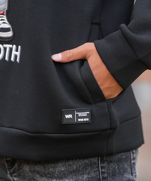 adamsJUGGLER（アダムスジャグラー）の「W/Rヒップベアーフーディー（パーカー・メンズ・ブラック/グレー・M/L）」の22枚目の写真