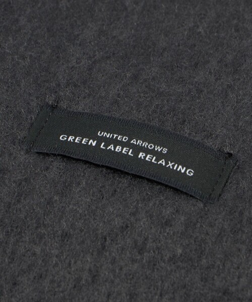 green label relaxing(グリーンレーベルリラクシング)の「GLR ブークレ リバーシブル マフラー(マフラー・メンズ・ブラック/ダークブラウン/ネイビー・FREE)」の11枚目の写真