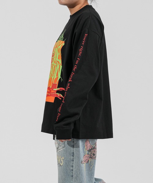 .ENDRECHERI.(エンドリケリー)の「MOST METAL EVER LONG SLEEVE TEE(Tシャツ/カットソー・メンズ・ホワイト/ブラック・M/L)」の10枚目の写真