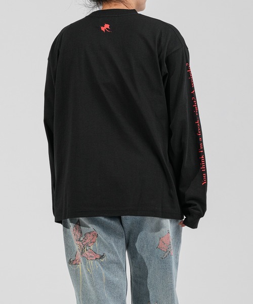 .ENDRECHERI.(エンドリケリー)の「MOST METAL EVER LONG SLEEVE TEE(Tシャツ/カットソー・メンズ・ホワイト/ブラック・M/L)」の11枚目の写真