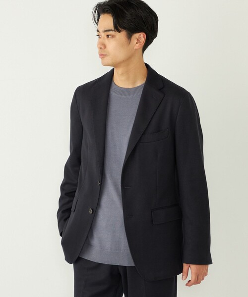 SHIPS Colors(シップス カラーズ)の「SHIPS Colors:〈手洗い可能〉AVANT(R) ウィンター ジャケット(セットアップ対応)(テーラードジャケット・メンズ・ブラック/ネイビー/コバルトブルー・44/46/48/50/52)」の9枚目の写真