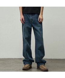 ALYSS（アリス）の「オスロストレートデニムパンツ [ミッドブルー]（デニムパンツ）」