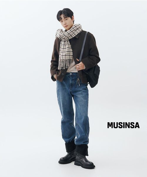 ALYSS（アリス）の「オスロストレートデニムパンツ [ミッドブルー]（デニムパンツ・メンズ・その他・LARGE/X-LARGE/MEDIUM）」の3枚目の写真