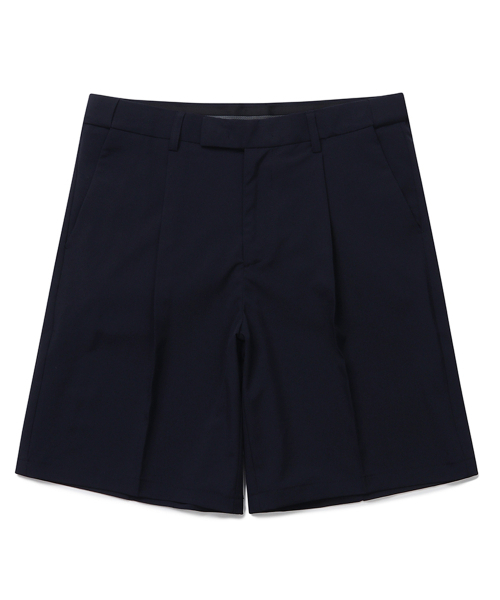 CONNECT KINLOCH(コネクトキンロック)の「コンフォートヒドゥンバンディングハーフスラックス(ネイビー)(スラックス・メンズ・その他・X-LARGE/XX-LARGE/MEDIUM/LARGE)」の2枚目の写真
