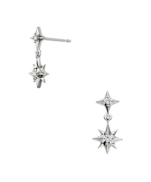 VENDOME AOYAMA(ヴァンドーム青山)の「ダイヤモンド ピアス(ピアス(両耳用)・レディース・プラチナム・ONE SIZE)」の1枚目の写真