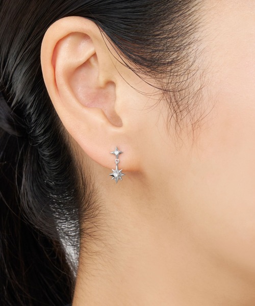 VENDOME AOYAMA(ヴァンドーム青山)の「ダイヤモンド ピアス(ピアス(両耳用)・レディース・プラチナム・ONE SIZE)」の5枚目の写真