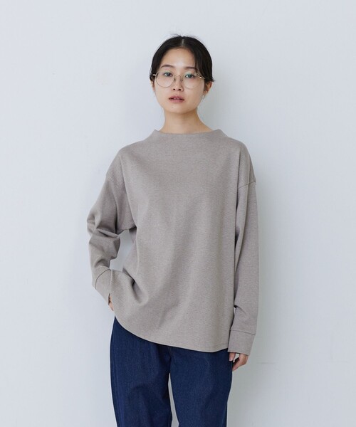 conges payes ADIEU TRISTESSE(コンジェ ペイエ アデュートリステス)の「コットンポンチプルオーバー(シャツ/ブラウス・レディース・グレー系その他/ベージュ系その他・FREE)」の15枚目の写真