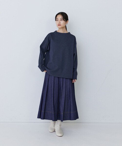 conges payes ADIEU TRISTESSE(コンジェ ペイエ アデュートリステス)の「コットンポンチプルオーバー(シャツ/ブラウス・レディース・グレー系その他/ベージュ系その他・FREE)」の11枚目の写真