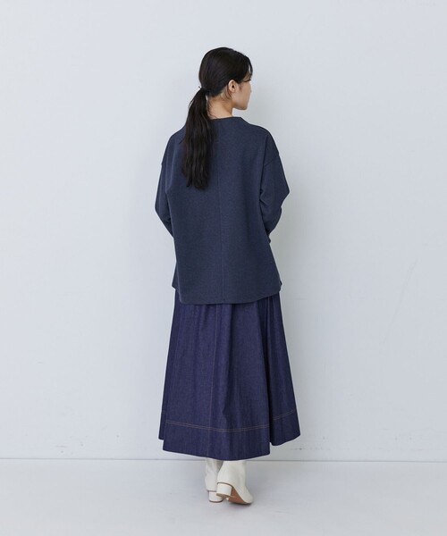 conges payes ADIEU TRISTESSE(コンジェ ペイエ アデュートリステス)の「コットンポンチプルオーバー(シャツ/ブラウス・レディース・グレー系その他/ベージュ系その他・FREE)」の9枚目の写真