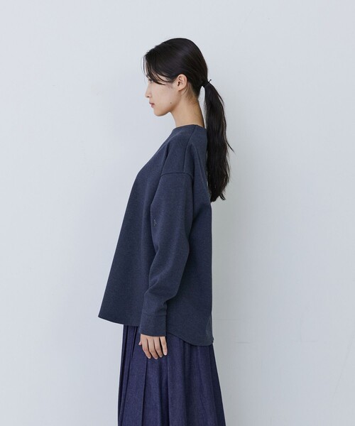 conges payes ADIEU TRISTESSE(コンジェ ペイエ アデュートリステス)の「コットンポンチプルオーバー(シャツ/ブラウス・レディース・グレー系その他/ベージュ系その他・FREE)」の6枚目の写真