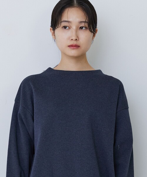 conges payes ADIEU TRISTESSE(コンジェ ペイエ アデュートリステス)の「コットンポンチプルオーバー(シャツ/ブラウス・レディース・グレー系その他/ベージュ系その他・FREE)」の4枚目の写真