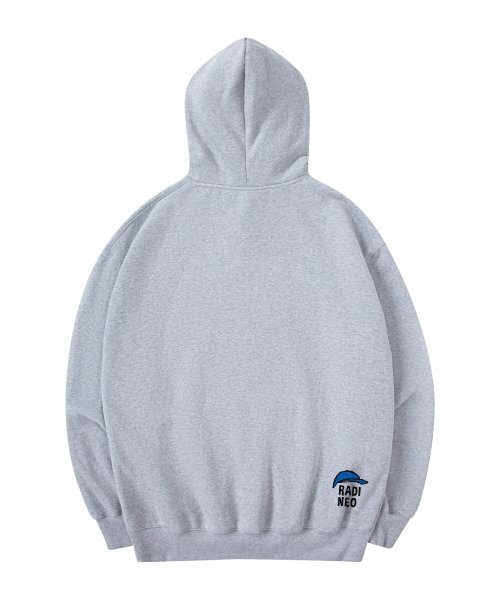 RADINEO(ラディネオ)の「ヤングアットハート フードパーカー グレー(パーカー・メンズ・その他・LARGE/MEDIUM/X-LARGE)」の3枚目の写真